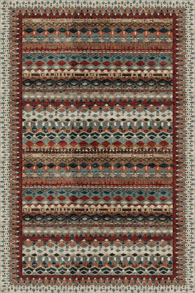 halı renkli geometri örgü leopar halı dokusu