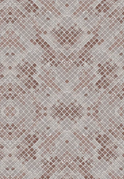 地毯色彩艳丽的几何图形针织豹纹地毯面料 — 图库照片
