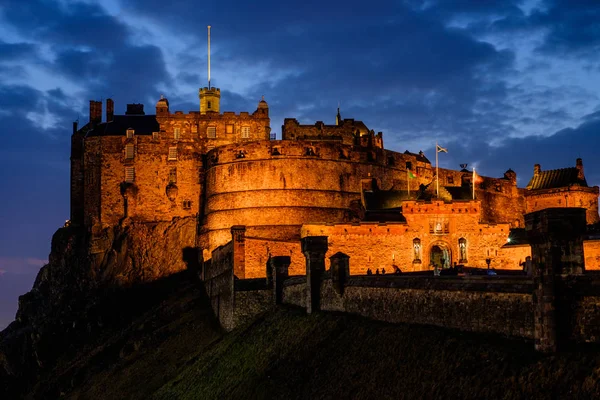 Beautiful medieval castle blackrock in Edinburg Scotland, Deligh — Stock Photo, Image
