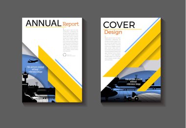 kapak mavi sarı soyut arka plan modern kapak tasarımı modern