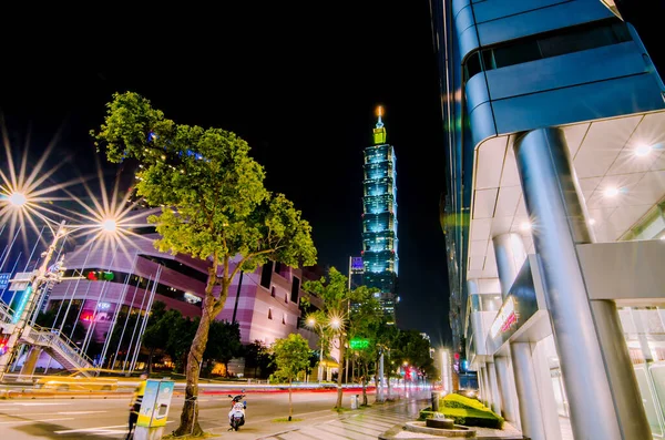 Taipei Taiwan Maggio 2019 Distretto Xinyi Grattacielo Taipei 101 Edificio — Foto Stock