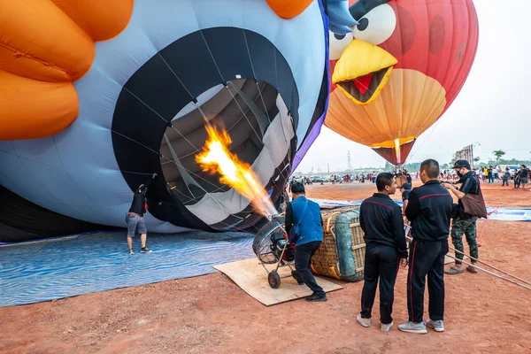 Nakhon Ratchasima Thaiföld 2020 Február International Balloon Fun Fest 2020 — Stock Fotó