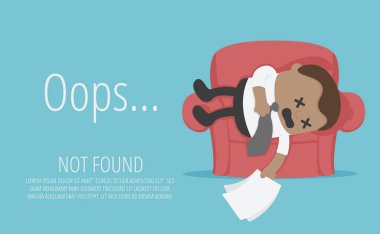 Sayfa bulunamadı, kavram iş 404 hatası.