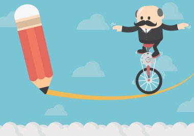 geleceği için başarı sesi sadece akrobatik göstermek