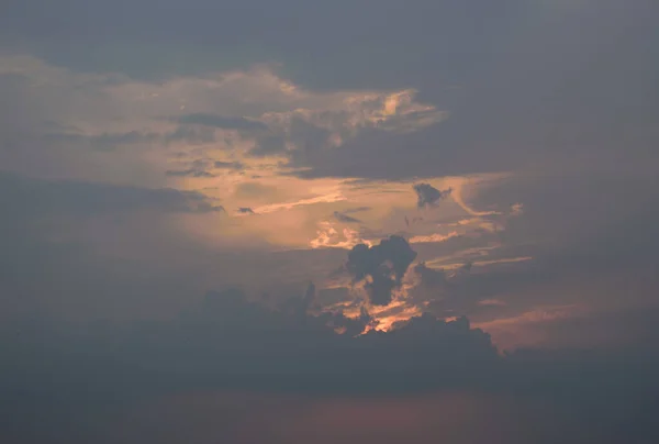 Wolken Blauwe Lucht Achtergrond — Stockfoto