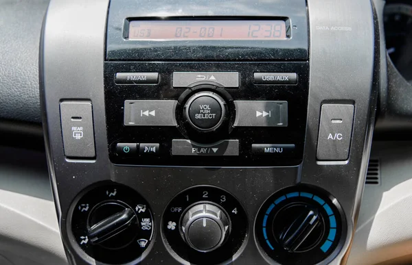 Modern Car Dashboard Buttons — Stock Photo, Image