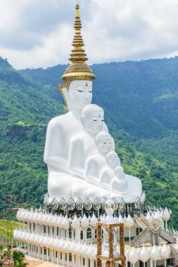 Tapınaktaki Buda heykeli. 