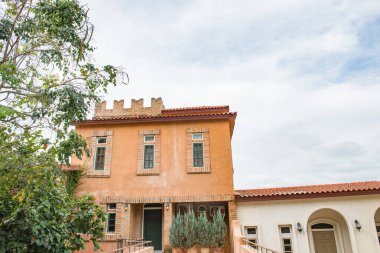 Toskana kasabası inşaatı