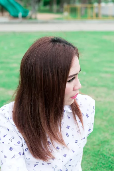 Portrait Asian Woman — Stock Photo, Image