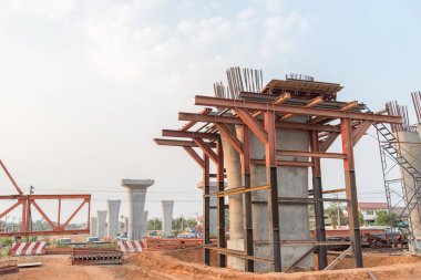 İnşaat alanının görünümü, geliştirme kavramı 