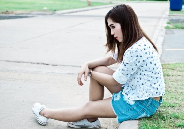 Asyalı kadın portresi
