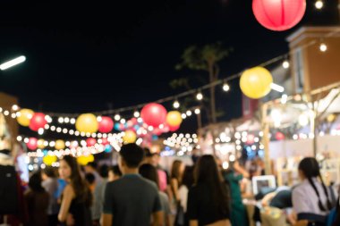 Arkaplan olarak bulanık ışıkları özetle  