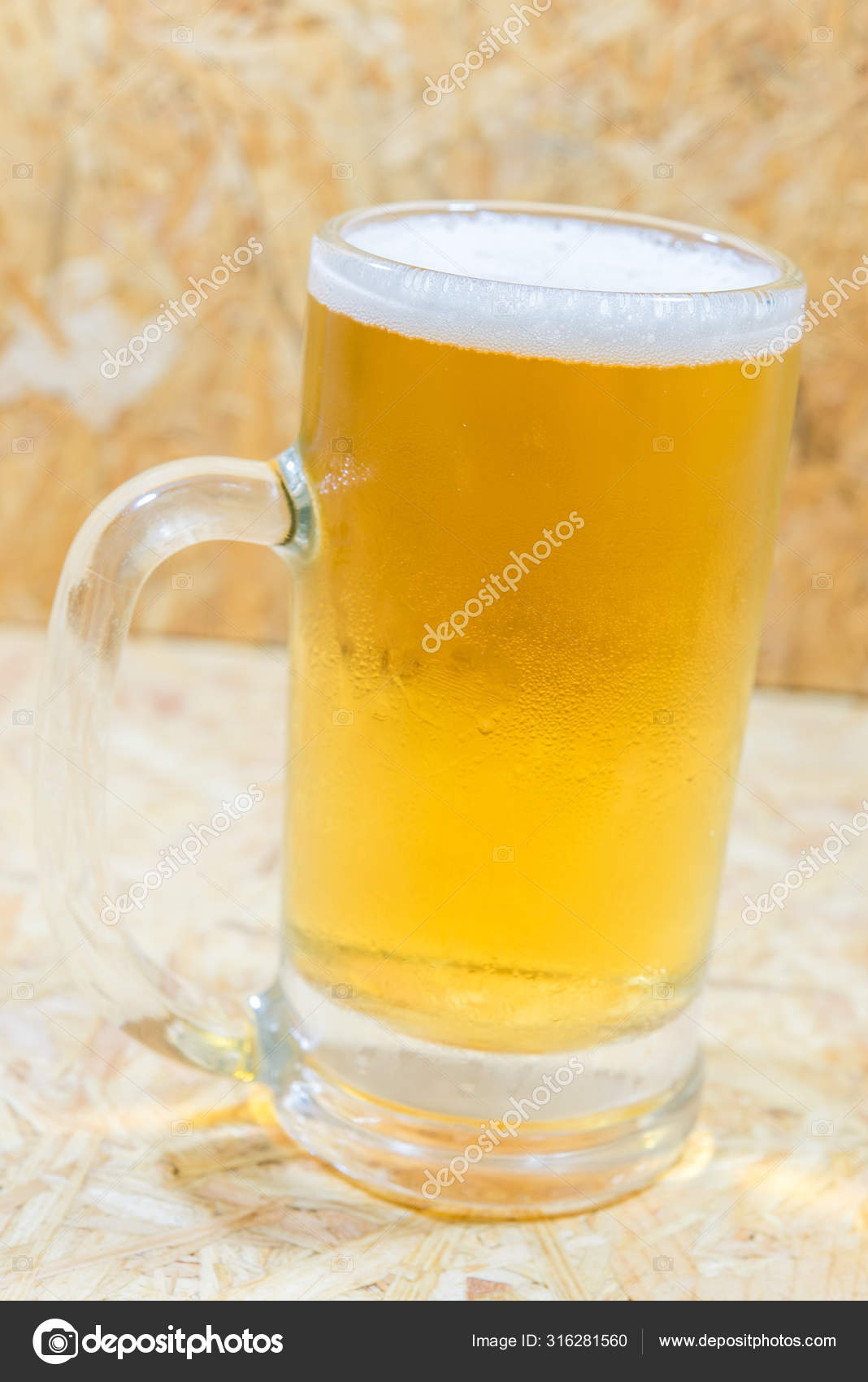 Beer Foam Glass — Stock Photo © reewungjunerr 316281560