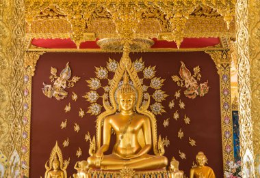 Budist tapınağının içinde, dini kavram  