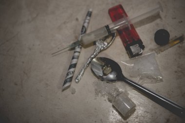 Uyuşturucu teçhizatı, Flakka ya da zombi ilacı tehlikeli, Tayland uyuşturucu konseptine hayır