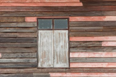 Tahta kalaslı eski ahşap dokular.