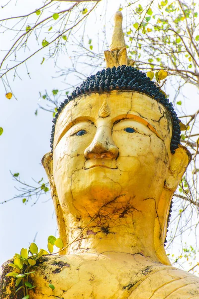 Buddhastatyn Templet — Stockfoto