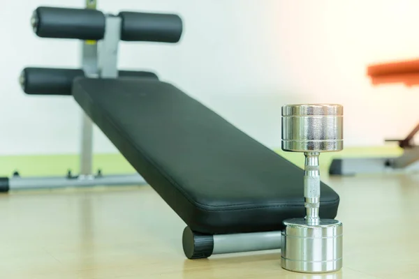 Fitnesstoestellen Tafel — Stockfoto