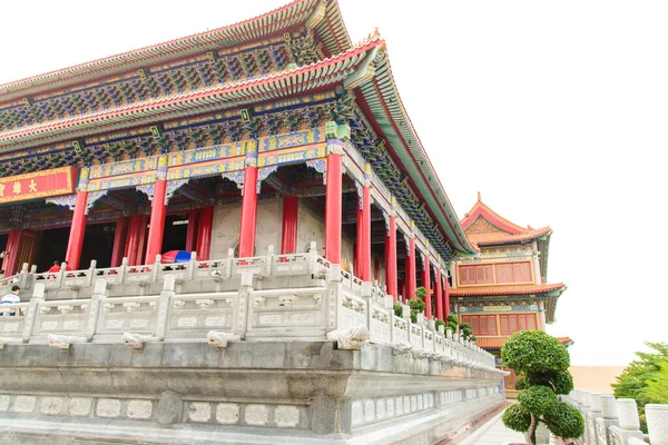 Buitenkant Van Oude Boeddhistische Tempel Reisconcept — Stockfoto