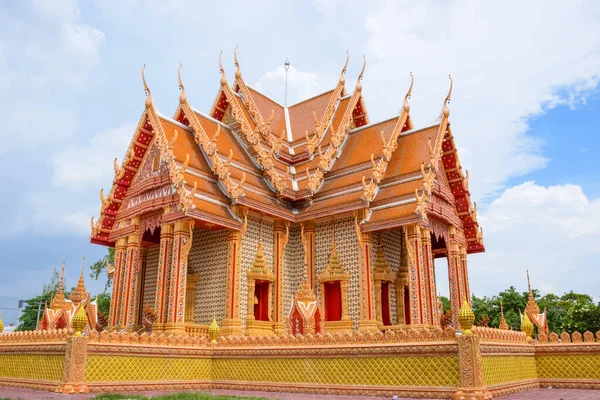 Buitenkant Van Oude Boeddhistische Tempel Reisconcept — Stockfoto