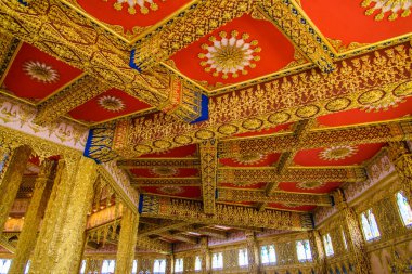 Budist tapınağının içinde, dini kavram  