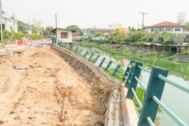 İnşaat alanının görünümü, geliştirme kavramı 