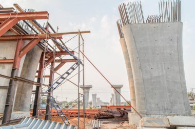 İnşaat alanının görünümü, geliştirme kavramı 