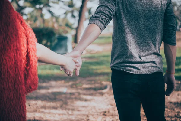 Sad Woman Looking Your Boyfriend Walking Leave Life Her Vintage — Stock Photo, Image