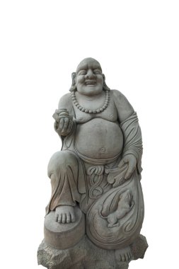 heybetli Buda heykelinin manzaralı manzarası