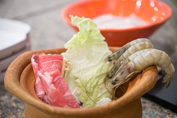 Shabu Delicious Eat Fresh — Stock Photo, Image