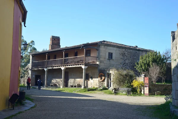 Restored House Abandoned Village Granadilla Caceres Extremadura — Stock Photo, Image