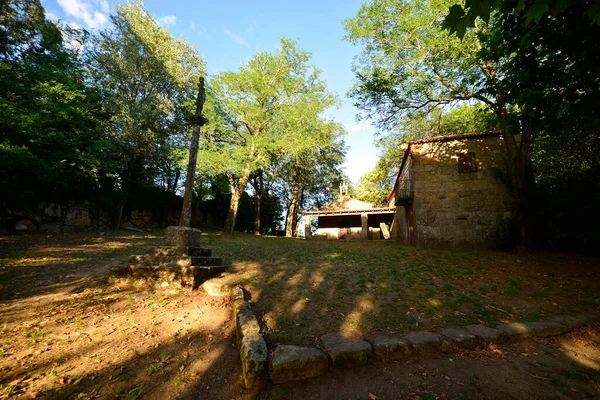 Malá Poustevna Cambados Vedle Parku — Stock fotografie