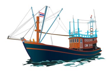 Thai balıkçı gemisi