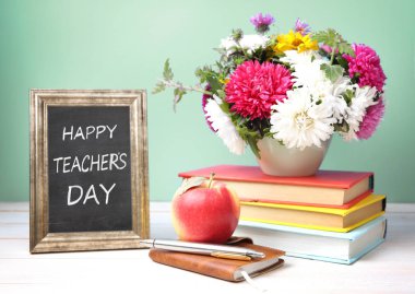 Öğretmenler Günü kavramı resim.