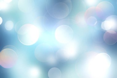 Mavi arka plan bulanık, kış parlak zemin.