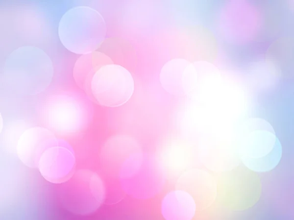 Abstract Kleurrijk Onscherpe Achtergrond Intreepupil Roze Paars Bokeh Regenboog Voorjaar — Stockfoto