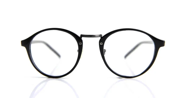 Black Glasses Isolated White Background — Stock Photo, Image