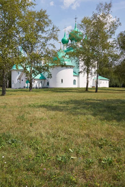 ロシア Tulskaya クリコヴォのフィールドです ラドネジのセルギイの聖セルギウス教会 — ストック写真