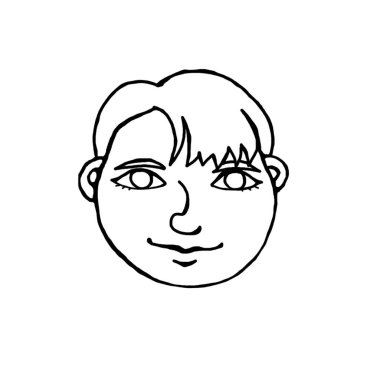 Özet geçin millet. El çizimi sanat illüstrasyonu. Beyaz bir arka planda izole edilmiş bir erkek, kadın, erkek, erkek, kız, Doodle tarzında bir kız. Farklı ve güzel..