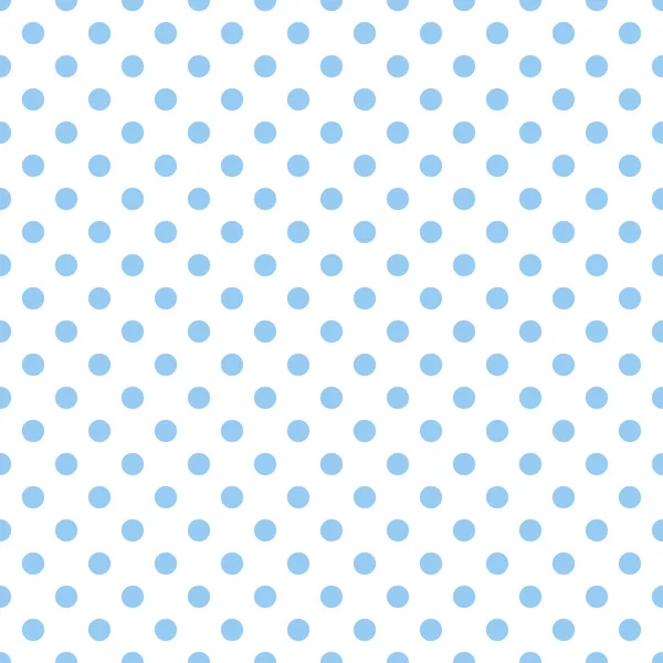 Polka Dot Naadloos Patroon Blauwe Stippen Witte Achtergrond Goed Voor — Stockfoto