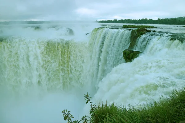 Increíble Vista Del Área Garganta Del Diablo Las Cataratas Del — Foto de Stock