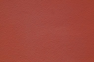 Doku ve Arkaplan İçin Kırmızı Kahverengi Renkli Sert Beton Duvarın Ön Görünümü