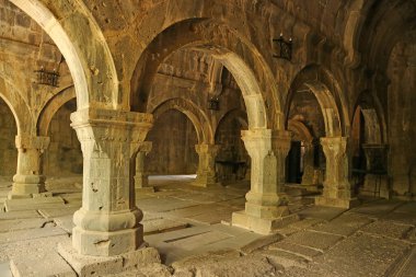 Ortaçağ Sanahin Manastır Kompleksi, 10. Yüzyıl Lori Eyaleti, Ermenistan 'ın Kuzey Bölgesi' nde kuruldu.