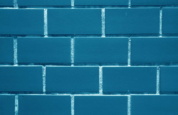 Índigo Pared Ladrillos Color Azul Marino Para Fondo Textura Patrón — Foto de Stock