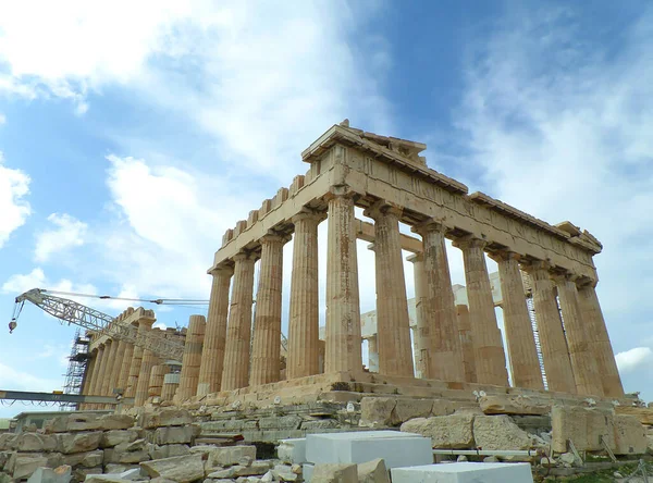 Parthenon Famous Former Temple Acropolis Athens Greece — Stock Photo, Image