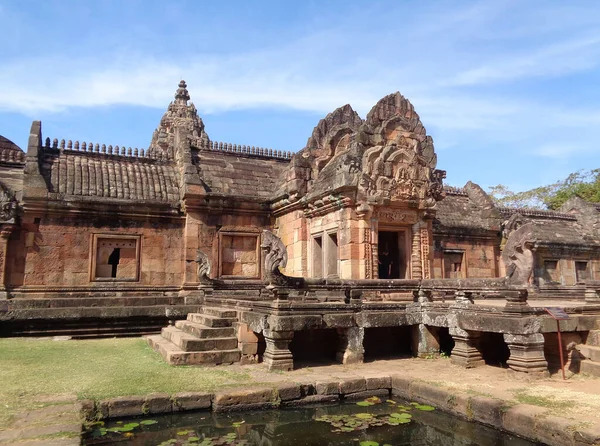 Prasat Hin Phanom Rung Impressionante Tempio Dei Khmer Antichi Nella — Foto Stock