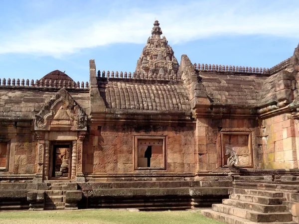 Splendido Antico Tempio Khmer Prasat Hin Phanom Rung Nella Provincia — Foto Stock