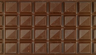 Koyu Çikolata Çubuğu Üst Görünümü, Arkaplan ve Doku İçin Kapalı