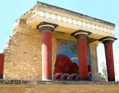 Antik Gümrük Knossos Evi, Yunanistan Girit Adası 'ndaki UNESCO Dünya Mirası Alanı