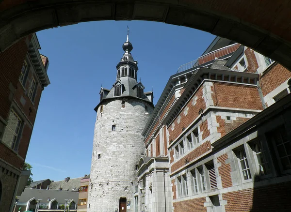 Колокольня Намюра Впечатляющая Средневековая Башня Провинции Намюр Валлония Бельгия — стоковое фото